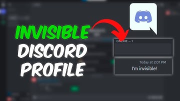 How to Set an Invisible Discord Profile (2025) Tutorial