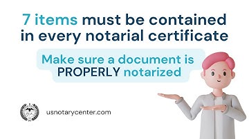 How to make sure your document is properly notarized? | ANSC | usnotarycenter.com