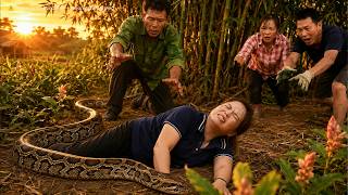 Famous 72 Hours of Terror: Giant Python Attacks Woman in Rural Farm as Family Rushes to Save Her Wealth