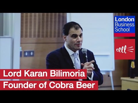 Lord Karan Bilimoria: Founder of Cobra Beer