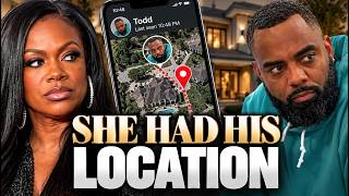 TODD TUCKER USED KANDI’S DRIVER TO DRIVE HIM TO HIS MISTRESS's HOME! #rhoa #bravotv