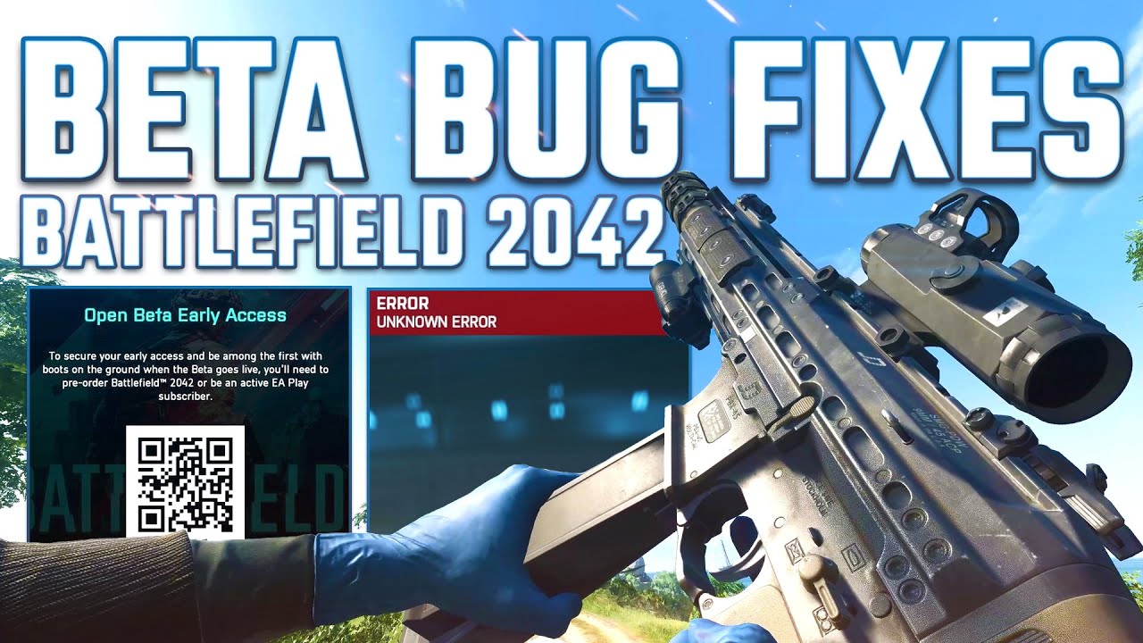 Неизвестная бета-версия Battlefield 2042 исправлена ​​разработчиками