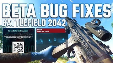 Battlefield 2042 Beta Issues Addressed! QR Code Error, No Servers, Installation Crashes & More
