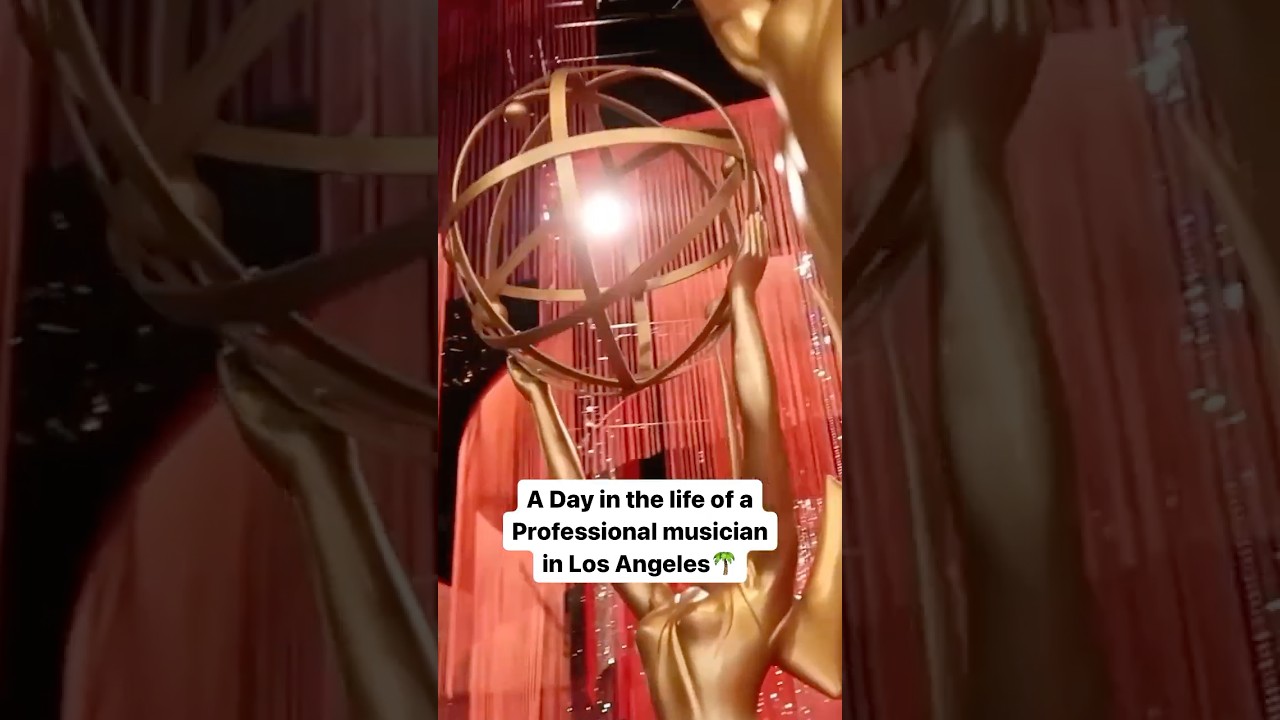 A Day In The Life: Pro-Musician in Los Angeles - EMMY AWARDS🔥