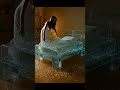 The glass bed asmr #relaxing video@The sparkling world of AI 7498