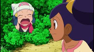 Pokémon BW Adventures in Unova: Dawn Falls On A Bush