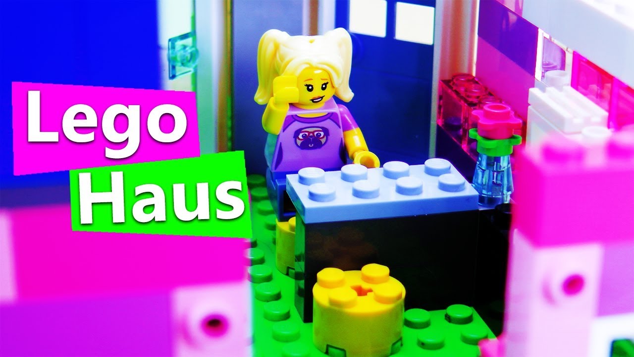 LEGO HAUS Einrichtung Küche & Wohnzimmer | Tisch, Fernseher