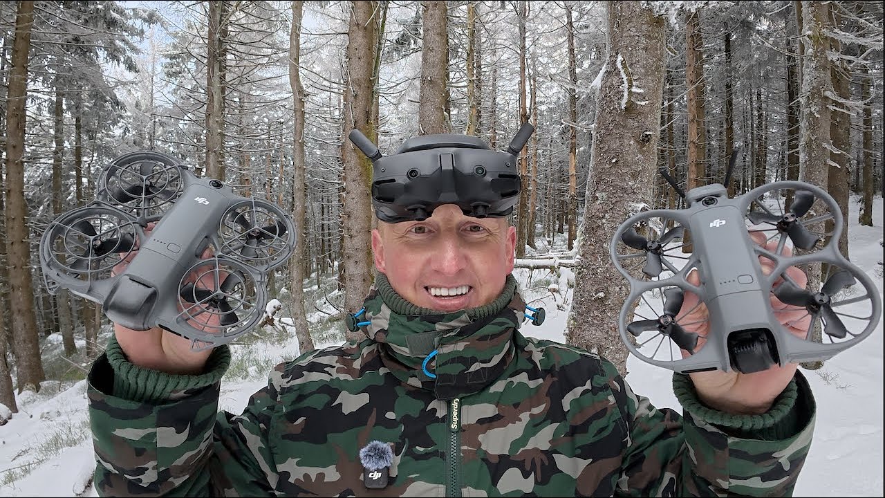 DJI Neo 2  - FPV 😳 🔥 -  Mit tud a hóban és a sűrű erdőben?