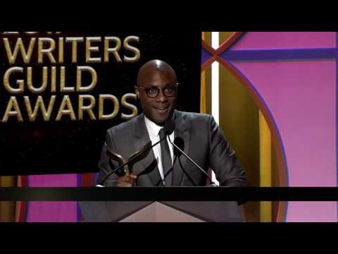 Barry Jenkins wins the 2017 Writers Guild Award for Original Screenplay for Moonlight