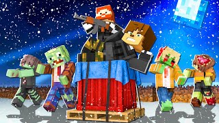 minecraft ama GERÇEK HAYAT ZOMBİLER