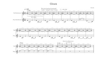What Makes Gleam Great? - Microtonal Music Analysis