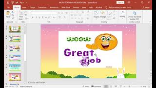 MICRO TEACHING PRESENTATION   PowerPoint