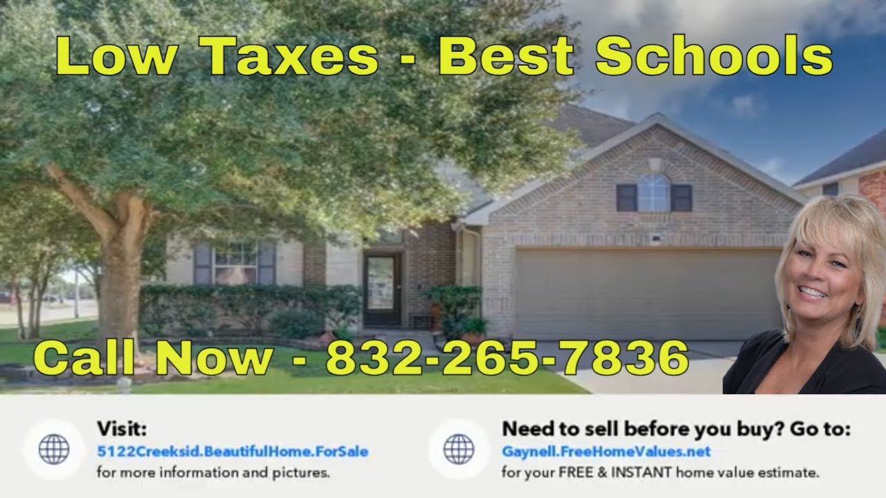 Must-See Mont Belvieu Home with Low Property Taxes / Houston, Tx