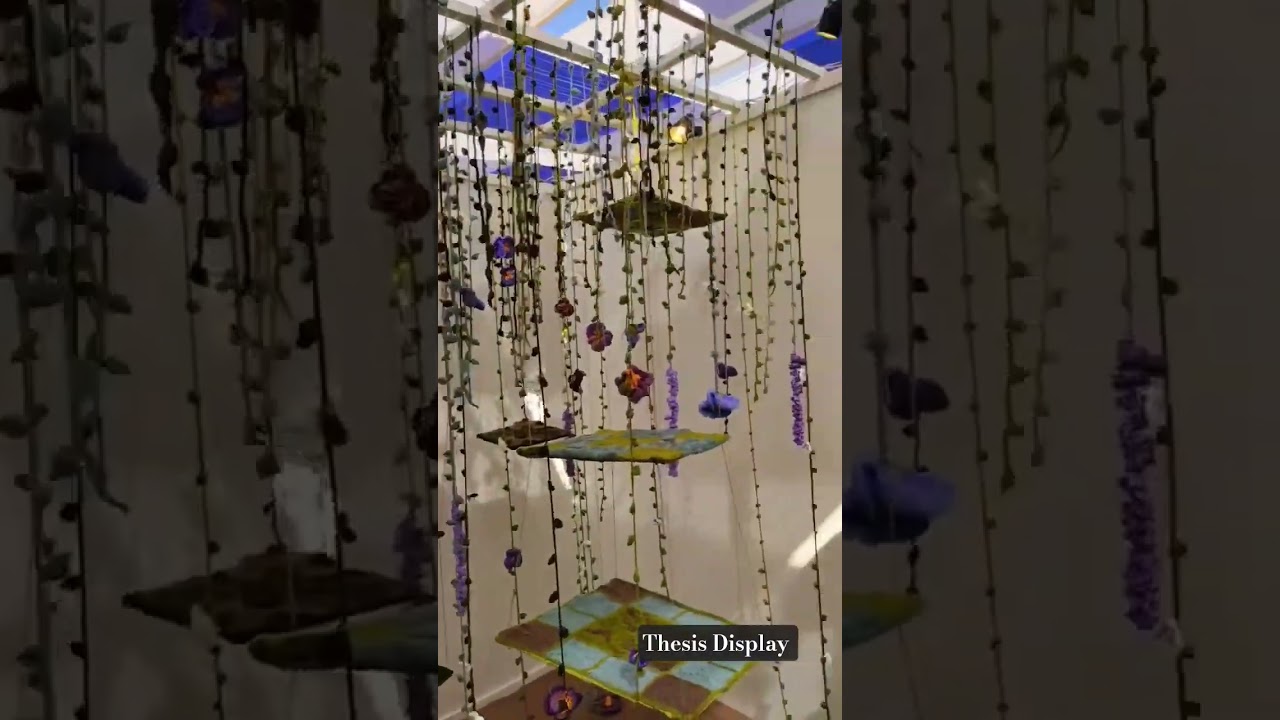 Textile Thesis Display 