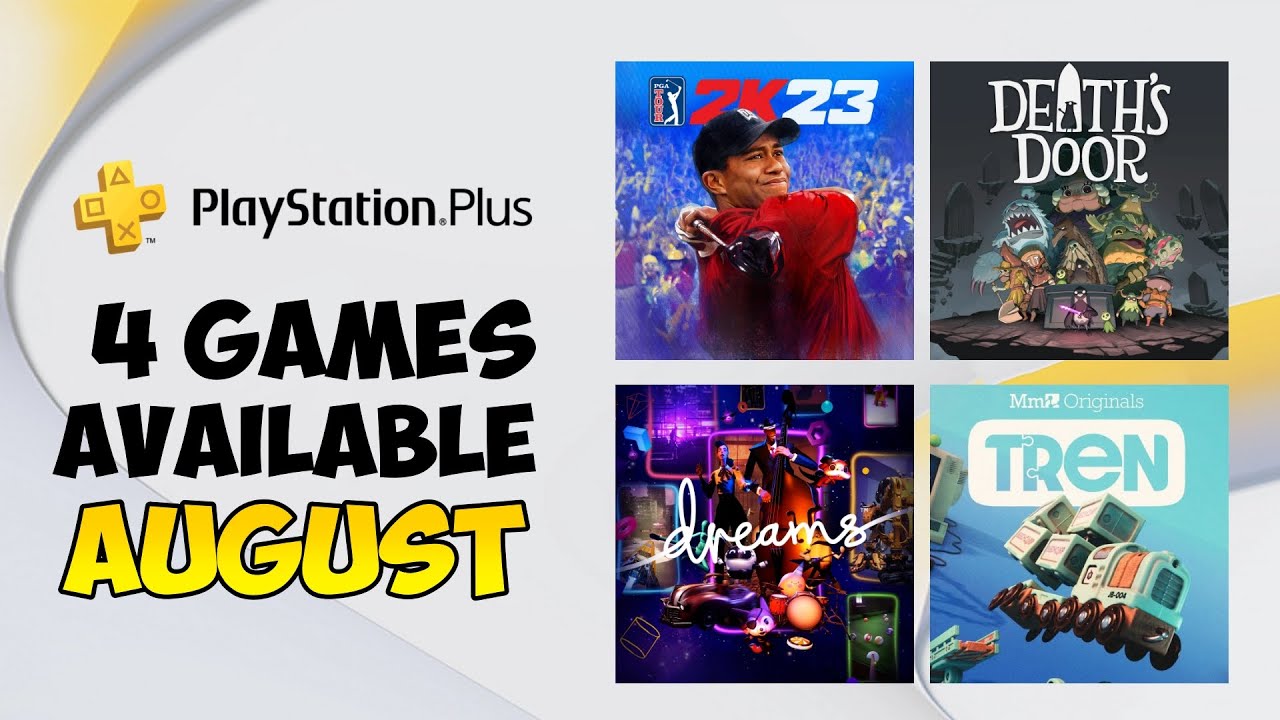 PlayStation Plus Monthly Games for August: PGA Tour 2K23, Dreams, Death's  Door – PlayStation.Blog