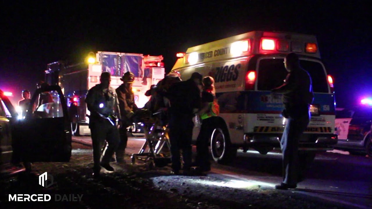 DUI suspect crashes vehicle into fence in Merced County - YouTube