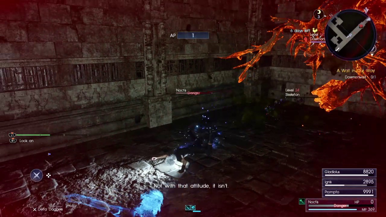 FINAL FANTASY XV - Daemon Wall Hunt