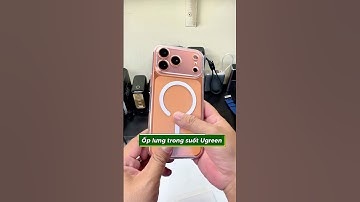 Ốp lưng trong suốt Ugreen #thichsaccap #review #unboxing #ugreen #oplung #iphone #iphone17