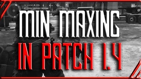 Min Maxing And GENERAL TIPS For Patch 1.4 - The Division