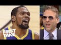 The Warriors tried to ‘milk’ KD before he leaves in free agency – Max Kellerman | First Take