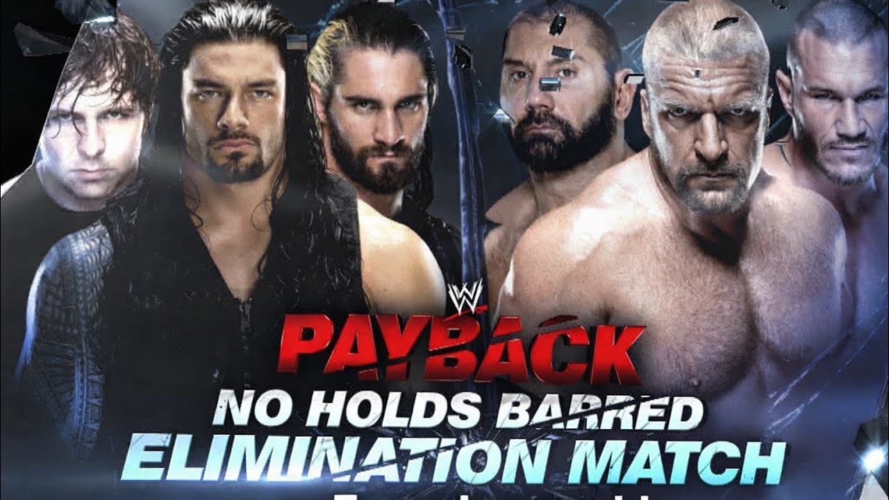 The Shield vs The Evolution🔥WWE Payback Full Match Iconic WWE Clash💀#wwe #trending #theshield #ps5 🔔