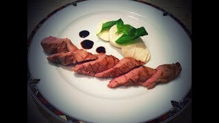 Вкусный ужин за 15 минут. Телячья вырезка //Veal tenderloin Вкусный ужин за 15 минут. Телячья вырезка //Veal tenderloin