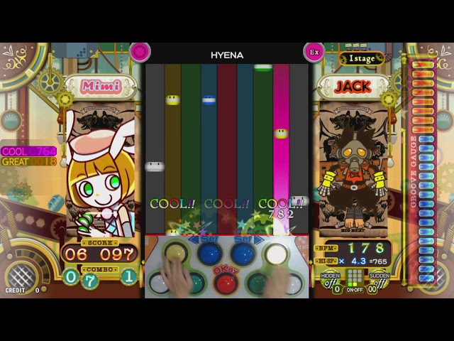 ポップン] ビッグビート(BIG BEAT) HYENA EX - YouTube