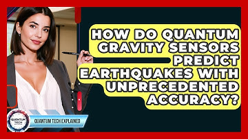 How Do Quantum Gravity Sensors Predict Earthquakes With Unprecedented Accuracy?