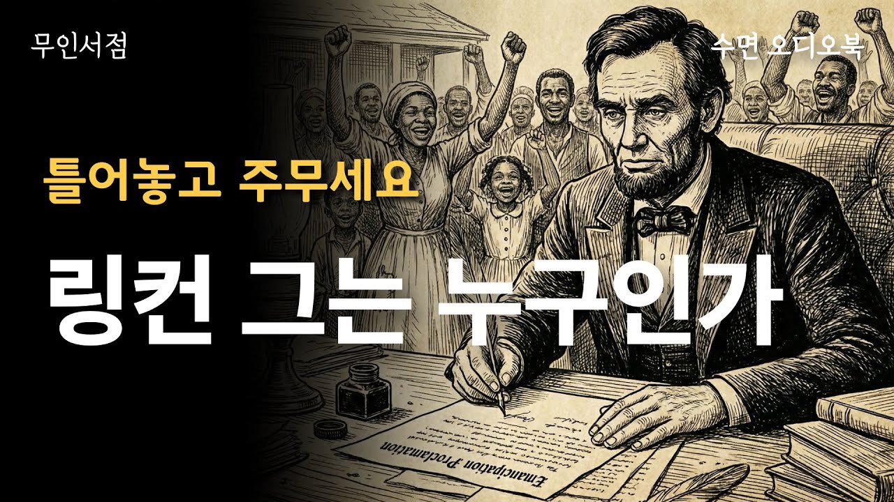 틀어놓고 주무세요 🌙링컨, 그는 누구인가🌙 책 읽어주는 여자 📖 오디오북