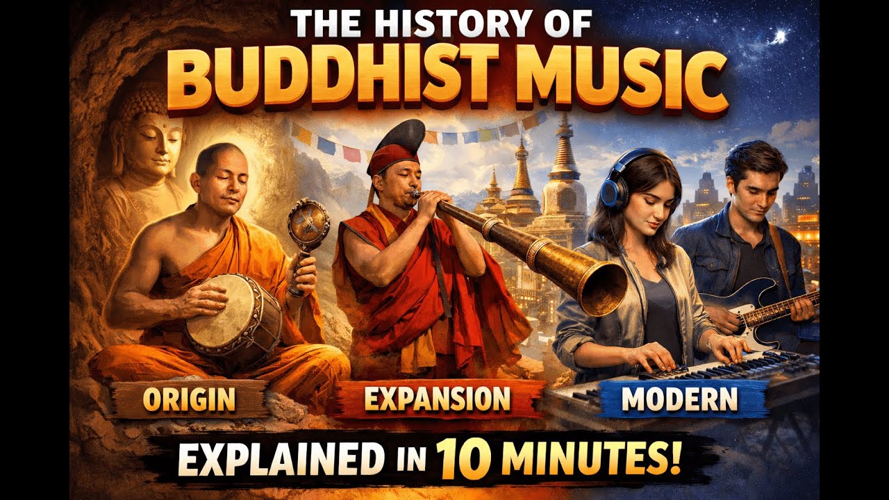 The history of Buddhist music explained in 10 minutes