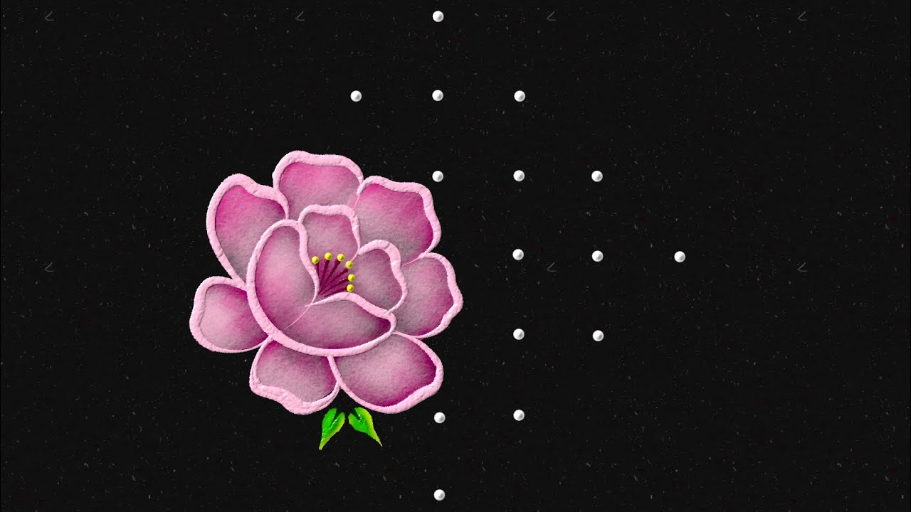 Navaratri spl muggulu 🌸 7 dots Easy Rangoli | colour kolam for navratri festival | Navratri Rangoli