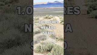 1.03 Acres With Road Access For Sale In Ryndon Nevada For 6,900