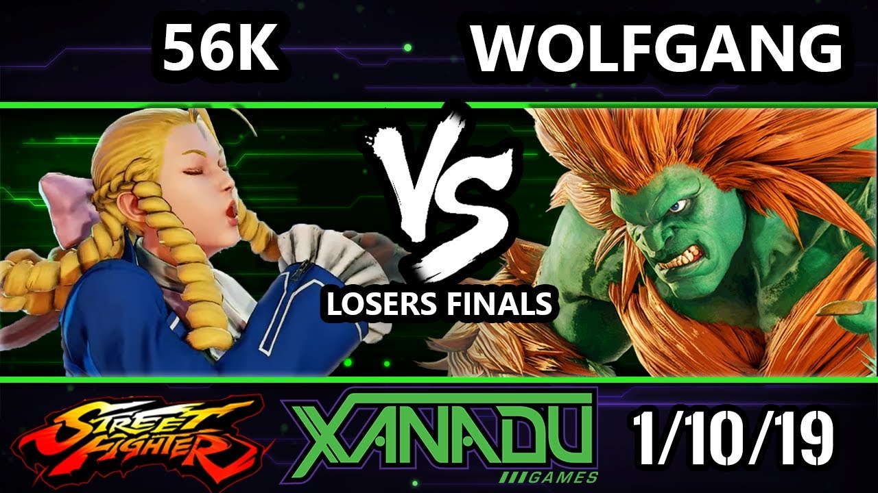 F@X 284 SFV - 56k (Karin) Vs. Wolfgang (Blanka) Street Fighter V Losers Finals