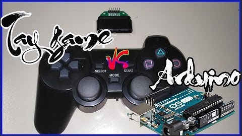 [Tự học Arduino] Hướng dẫn kết nối tay game PlayStation với Arduino full nút.