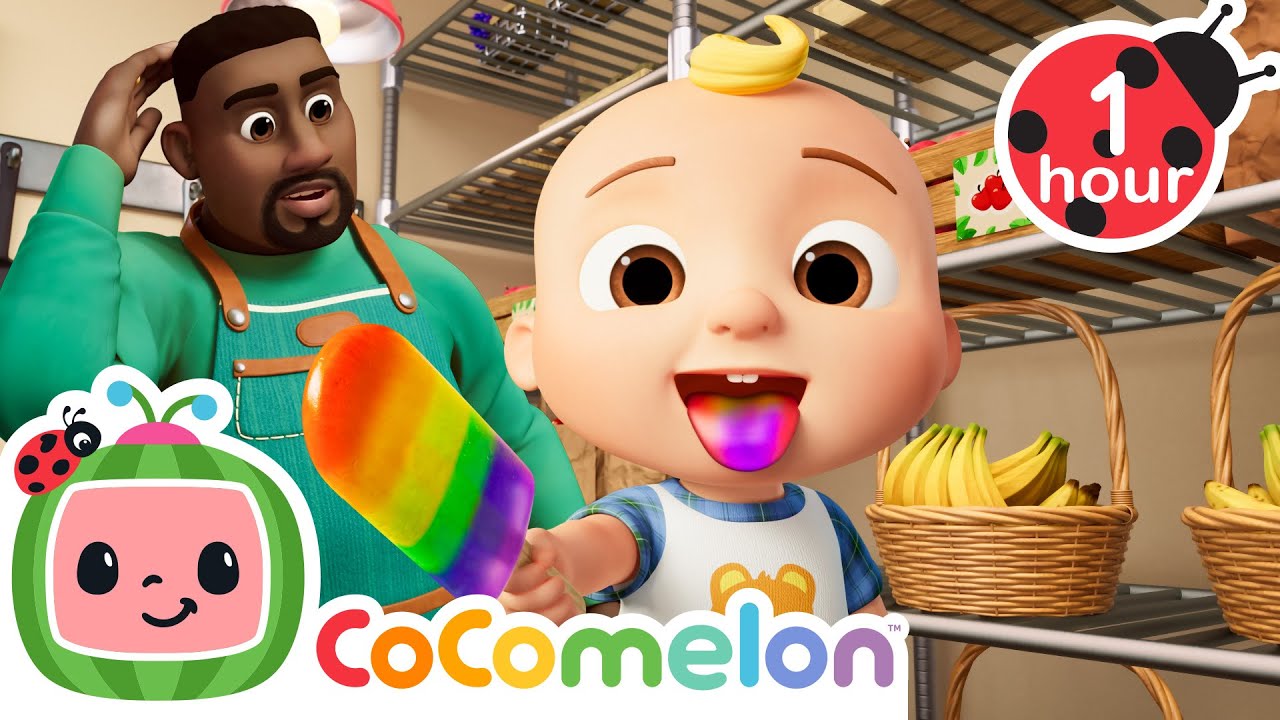 JJ Makes Rainbow Popsicles! 🌈🍧 | CoComelon Nursery Rhymes & Songs | Kids Learning