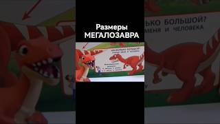 Каковы размеры динозавра Мегалозавра? #shorts 🦖🦕