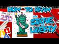 How To Draw The Statue Of Liberty For America 250 Years!