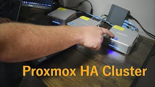 Setting Up a Proxmox Mini PC Cluster with High Availability