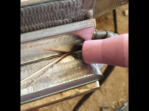 TIG Welding SS400 (3 pass) using 1.6  welding rod (티그용접 영상) | welding korea |