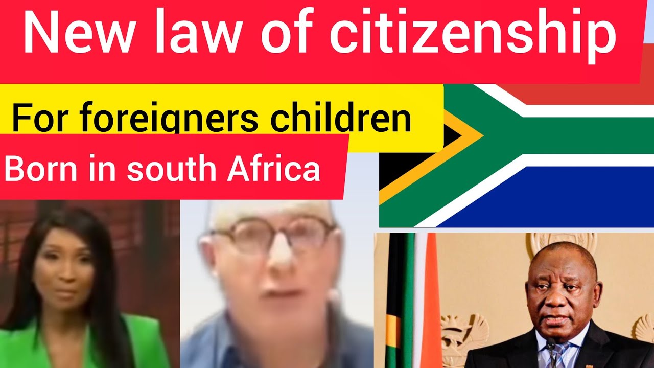 New law  on citizenship for foreigners children born in south Africa , as Zimbabwe family try this