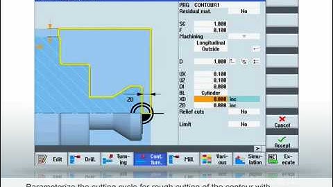 Tutorial Sinumerik 828D programGUIDE for Turning