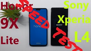 Sony Xperia L4 Vs Honor 9X Lite - Speed Test Multitasking - Which Is Faster?