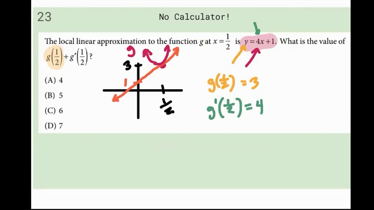 4.5 linear approximation homework answers flamingo math