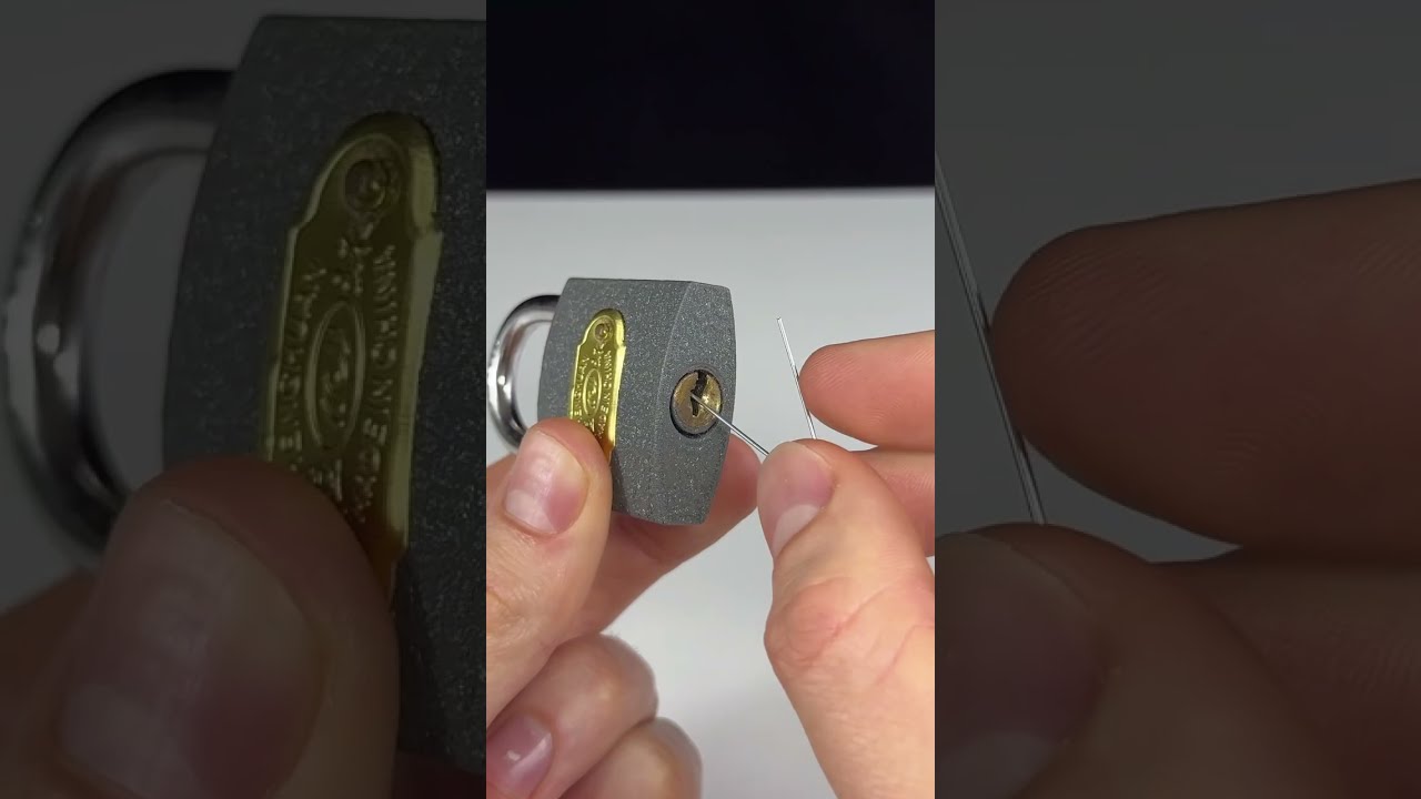 How To Open A Lock Easy Way