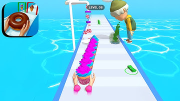 Bakery Stack ​- All Levels Gameplay Android,ios (Part 4)