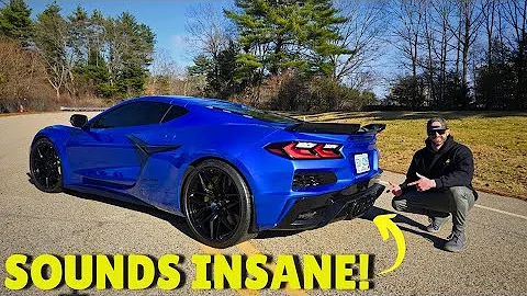 I MODIFIED My C8 Corvette Z06: Now It Sounds Like An F1 Car!!