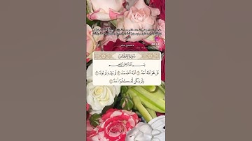 فضل سورة الإخلاص❤️ #اكسبلور