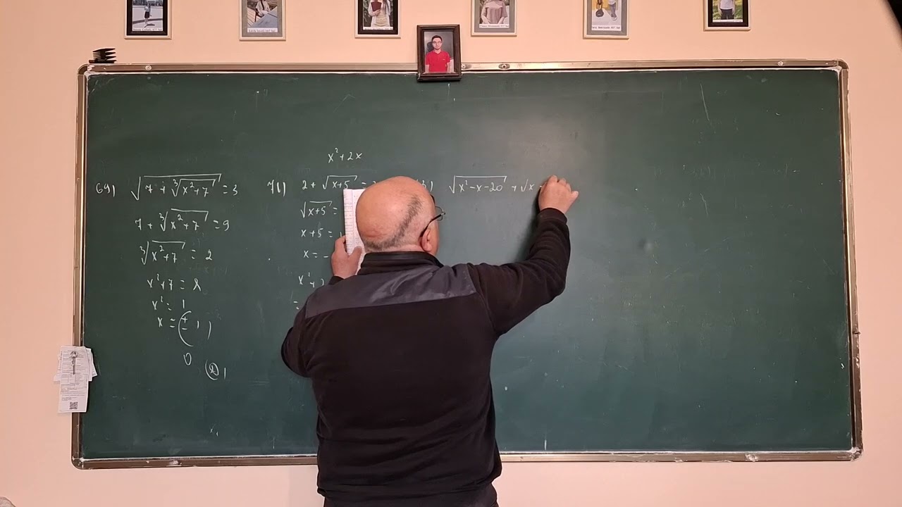 Toplu I (2019). Modul işarəsi daxilində dəyişəni olan tənliklər. İrrasional tənliklər. 53-81