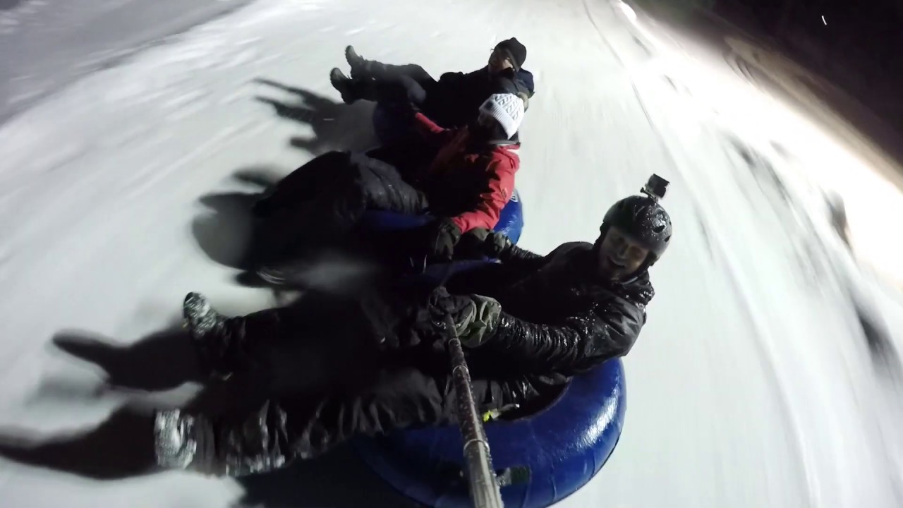 Disco Snow Tubing at Otsego ski resort in Gaylord YouTube