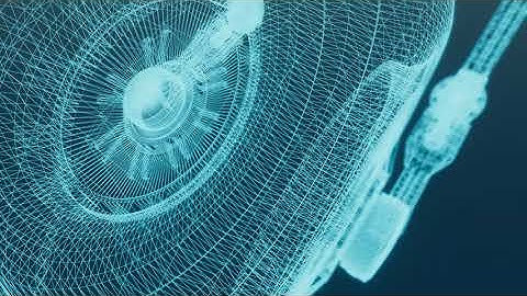 Sci-Fi wireframe + dissolve shader effect